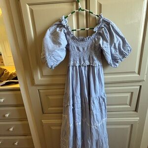 Mi Golondrina Luisa embroidered dress